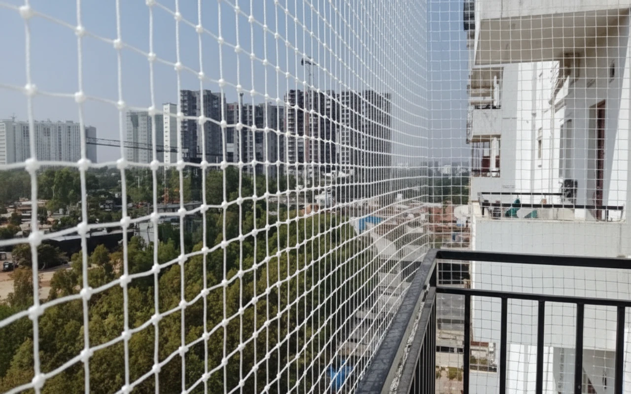 Balcony Safety Nets installation - Project 3