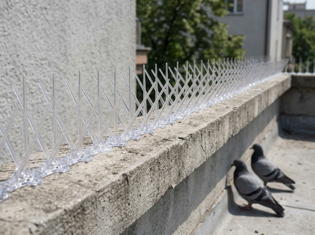 Bird Control Spikes installation - Project 2