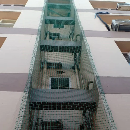 Duct Area Safety Nets installation - Project 6