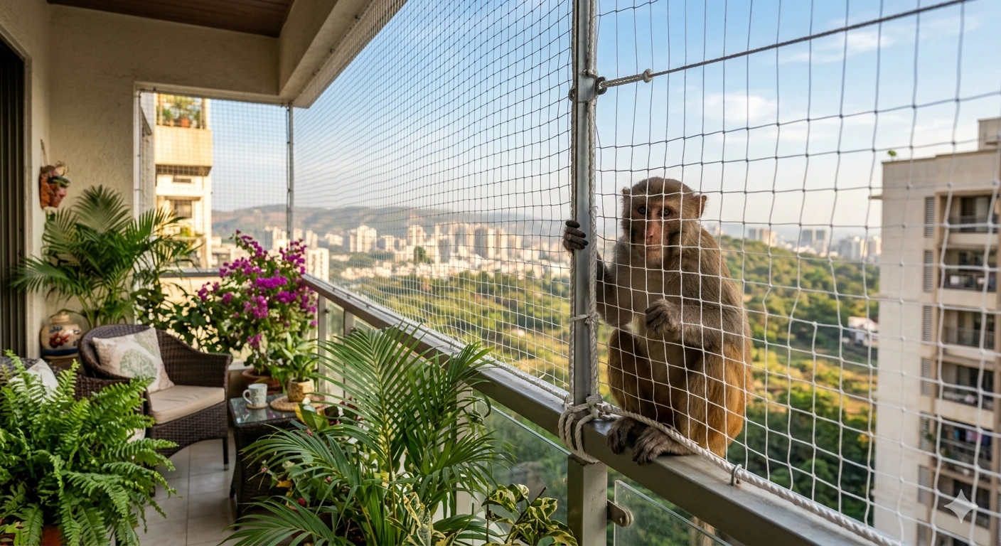 Monkey Safety Nets installation - Project 4