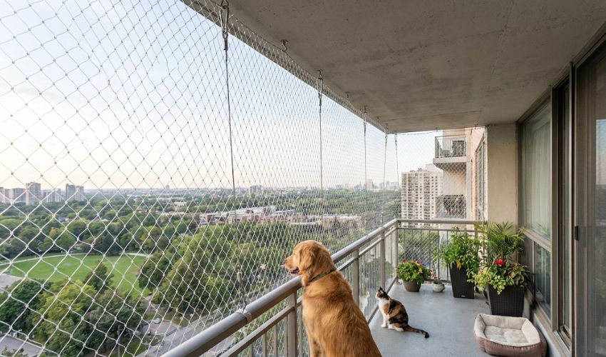 Pets Safety Nets installation - Project 5