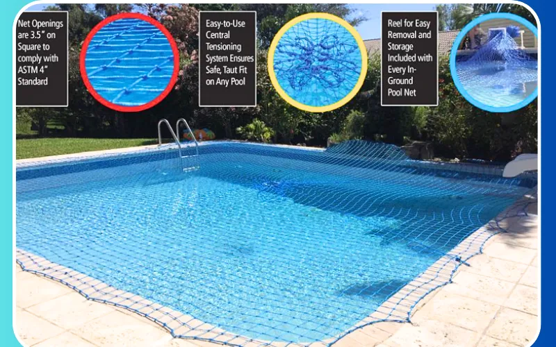Swimming Pool Safety Nets installation - Project 2